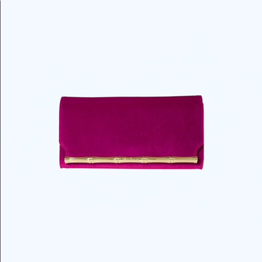 Lilly Pulitzer Bamboo clutch